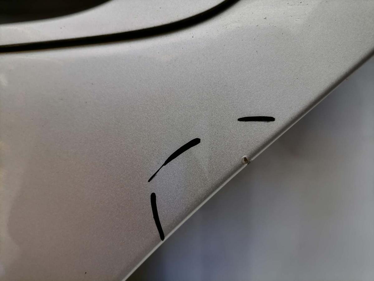BMW 5er E39 original Tür hinten links 354 Titansilbermetallic Limousine Bj.1999